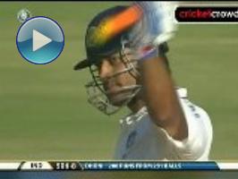 India captain MS Dhoni smashed an outstanding double century (206 not out in 243 balls) to put India in charge against Australia.It was Dhoni's sixth hundred and first against Australia and came at a crucial time with his side struggling at 196 for 4 - it was also the highest by an Indian captain against Australia. 1st Test, Chennai, Feb 2013