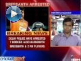 In a sensational development, Indian paceman S Sreesanth and two of his Rajasthan Royals teammates Ajit Chandila and Ankeet Chavan were arrested by the Delhi police on the charges of spot fixing in the ongoing Indian Premier League. 30-year-old Sreesanth, a veteran of 53 ODIs and 27 Tests, has been in controversy before over a fight with spinner Harbhajan Singh in the 2008 edition of the IPL. May 2013