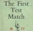 The first Test match between England and Australia was played at the MCG on March 15,16, 17 and 19 in 1877.
Australia defeated England in what became subsequently known as the first 'Test' match. Opening batsman, Charles Bannerman, scored the first ever century having retired hurt on 165 (including the first “five” in Test cricket for a hit over the fence). Bannerman only played three Tests, and retired in 1879/1880 to become coach of the Melbourne Cricket Club.
Australia won the first Test by 45 runs. Australian captain, Dave Gregory, was given a gold medal by the Victorian Cricket Association whilst his team-mates received silver medals. English skipper James Lillywhite stated after the loss 